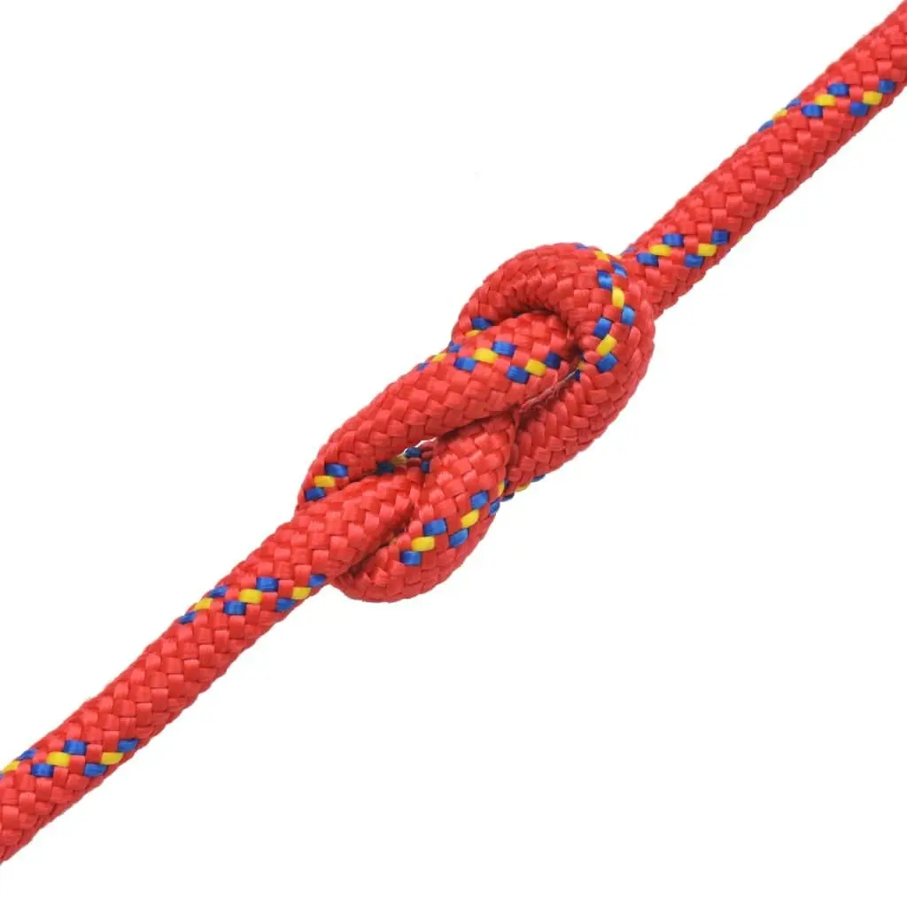 Marine Rope Polypropylene 10 mm 50 m Red 91291