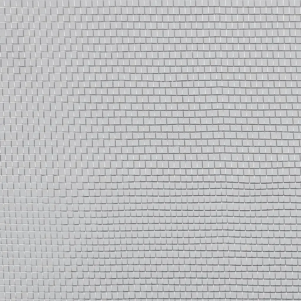 Mesh Screen Aluminium 100x500 cm Silver 141157