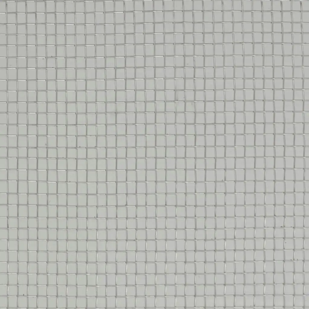 Mesh Screen Stainless Steel 150x500 cm Silver 142260