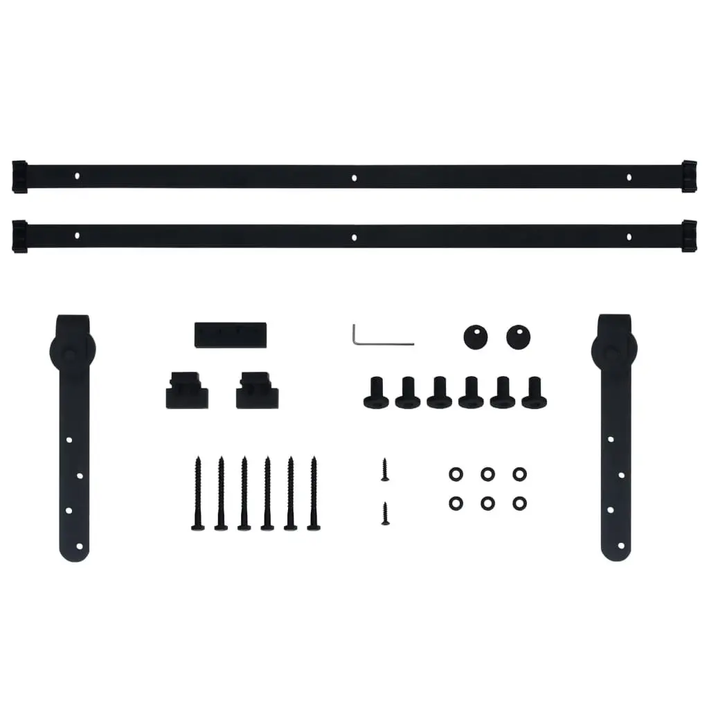 Mini Sliding Cabinet Door Kit Carbon Steel 200 cm 148014