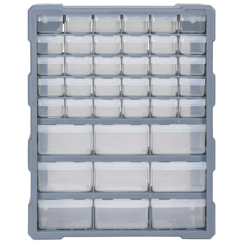 Multi-drawer Organiser with 39 Drawers 38x16x47 cm 147586