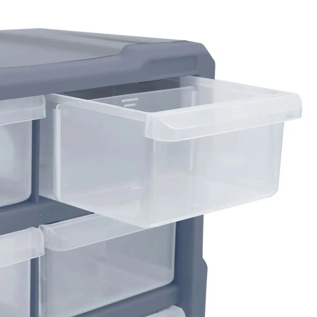 Multi-drawer Organiser with 18 Middle Drawers 38x16x47 cm 149598