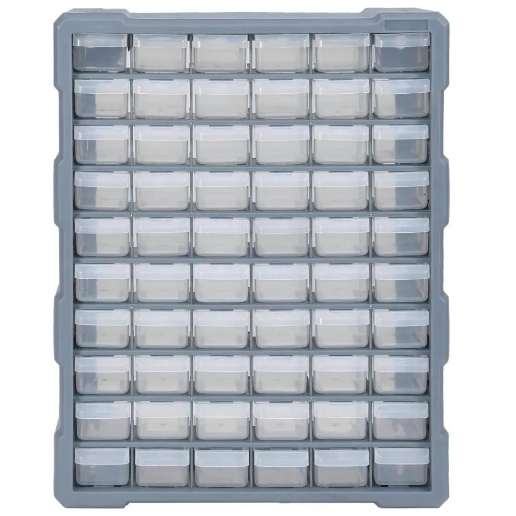 Multi-drawer Organiser with 60 Drawers 38x16x47.5 cm 147588