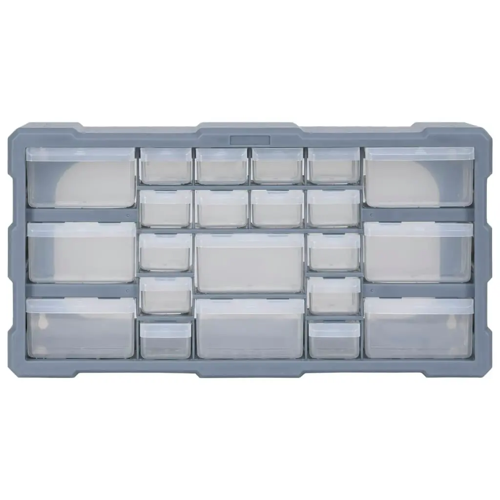 Multi-drawer Organiser with 22 Drawers 49x16x25.5 cm 147584