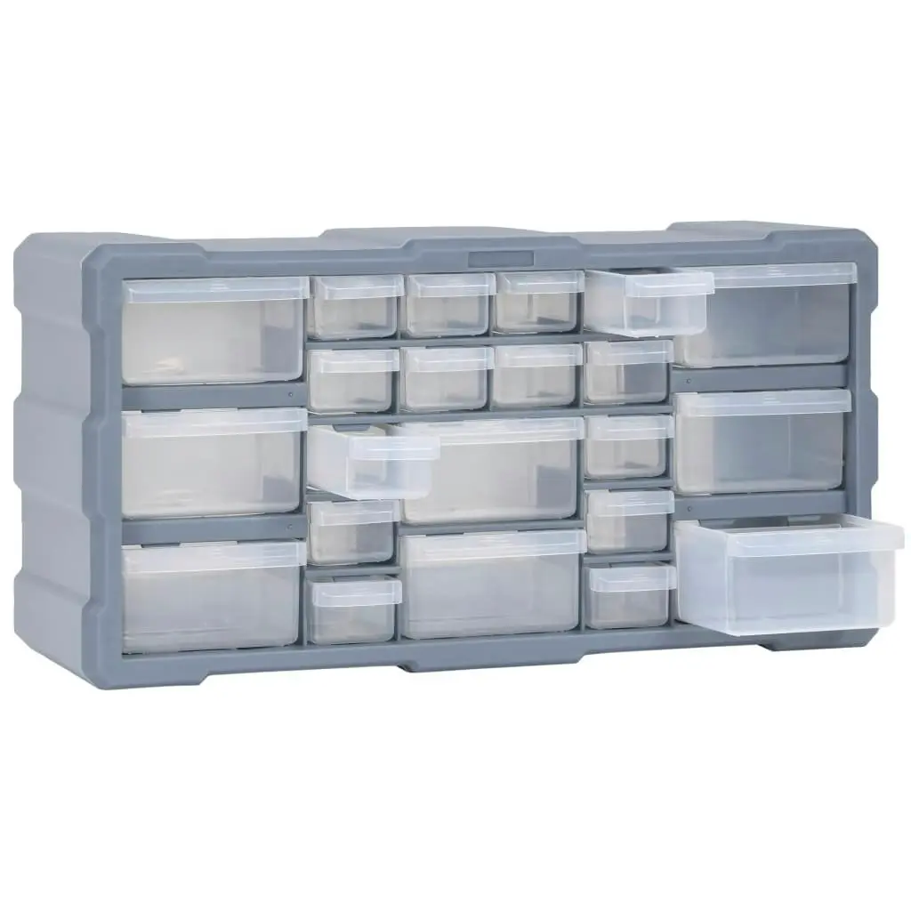 Multi-drawer Organiser with 22 Drawers 49x16x25.5 cm 147584