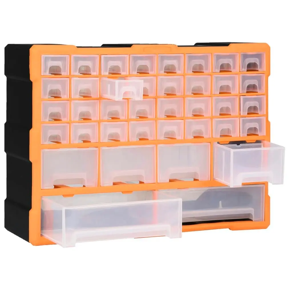 Multi-drawer Organiser with 40 Drawers 52x16x37.5 cm 147577