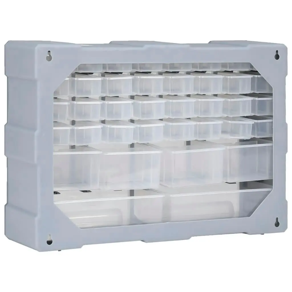 Multi-drawer Organiser with 40 Drawers 52x16x37.5 cm 147578