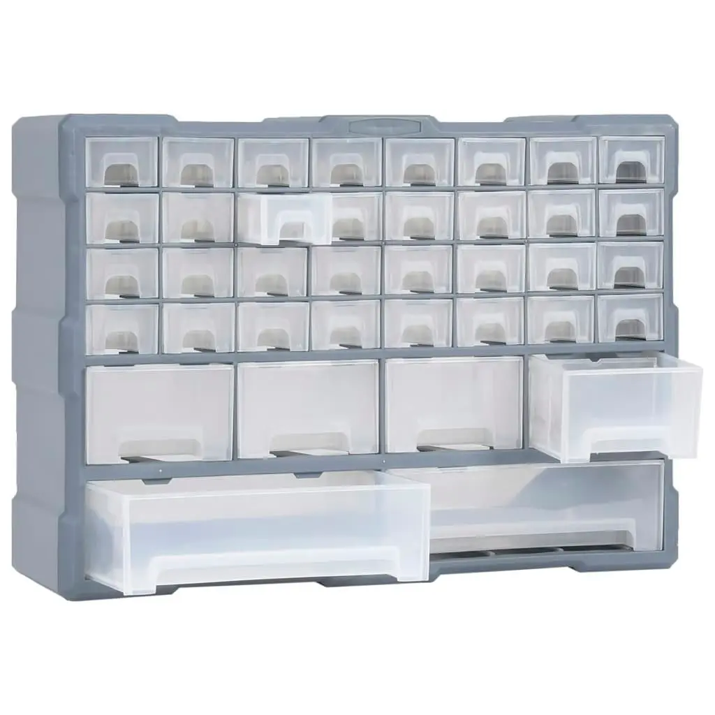 Multi-drawer Organiser with 40 Drawers 52x16x37.5 cm 147578