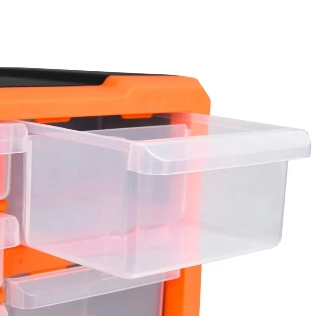 Multi-drawer Organiser with 60 Drawers 38x16x47.5 cm 147587