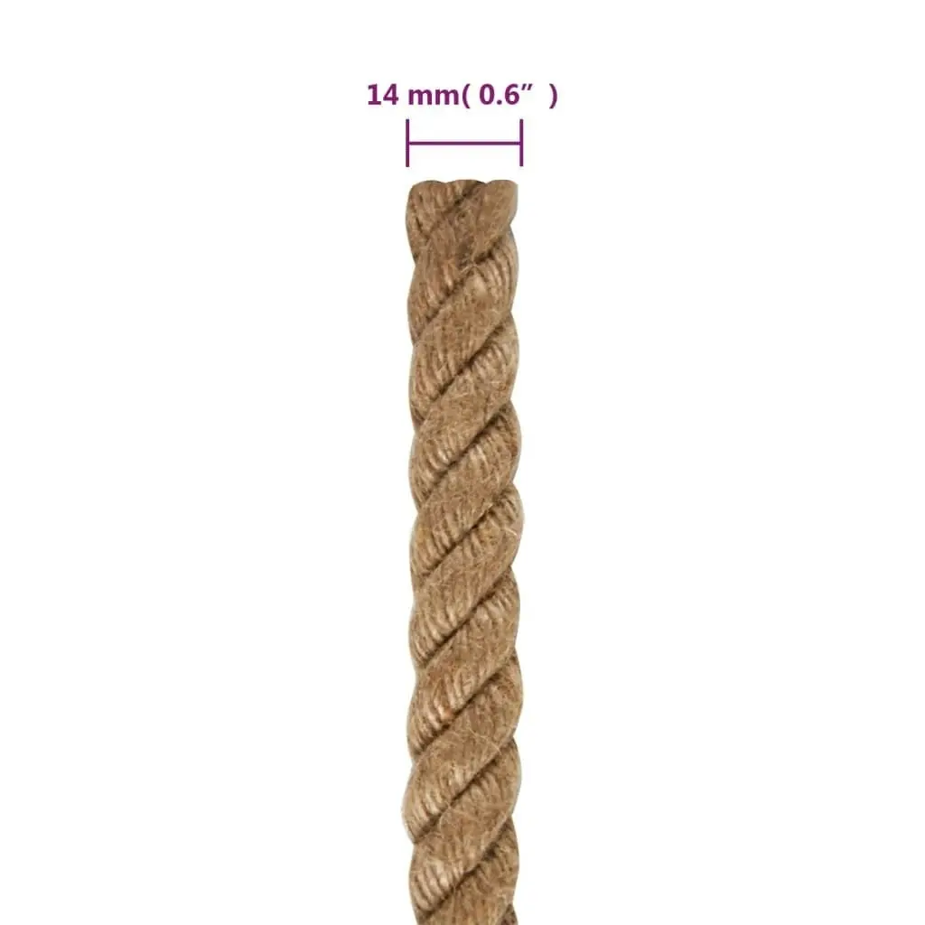 Rope 100% Jute 14 mm 100 m 91275