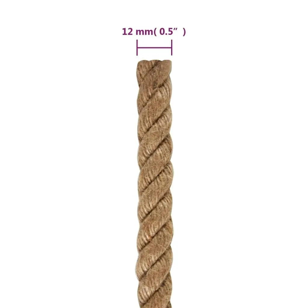 Rope 100% Jute 12 mm 100 m 91274