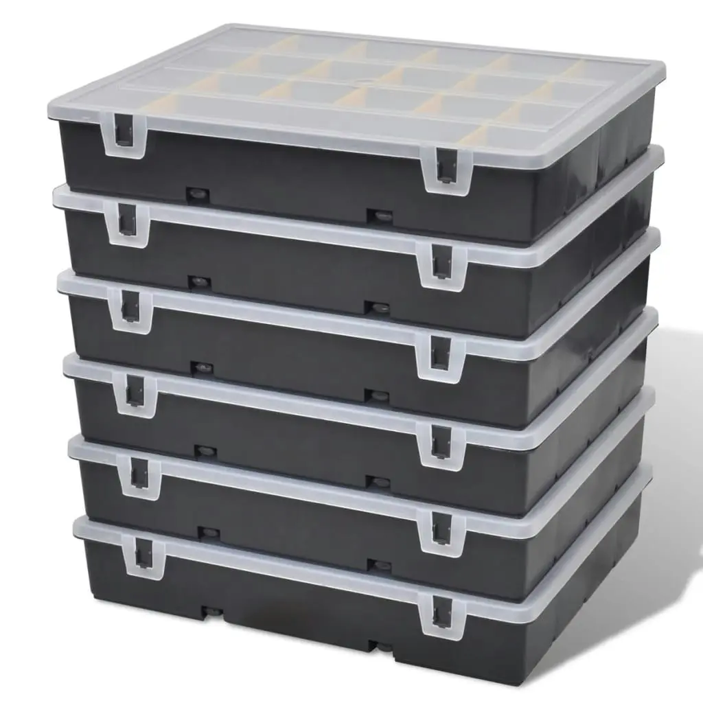 Storage Box Sort Case 6 pcs 140908