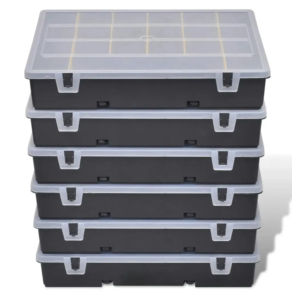 Storage Box Sort Case 6 pcs 140908