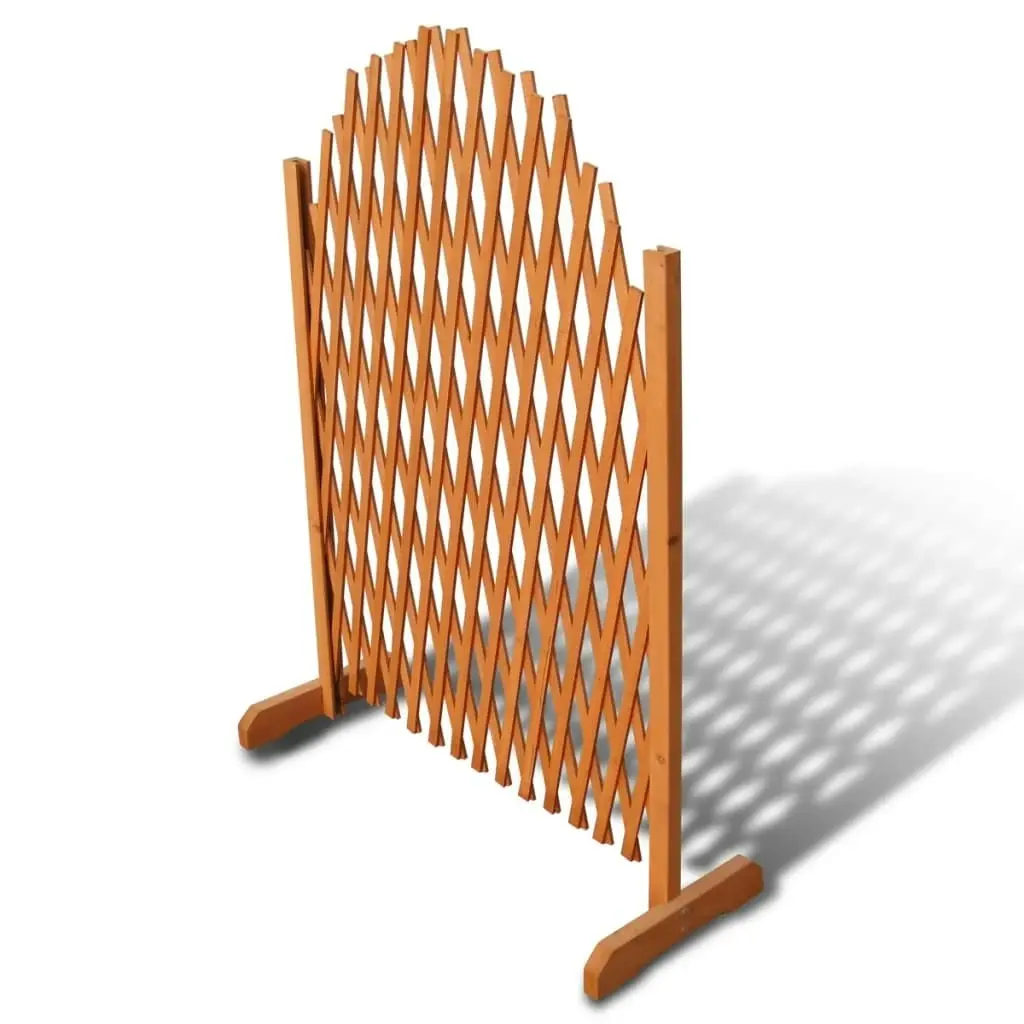 Trellis Fence Solid Wood 180x100 cm 41296