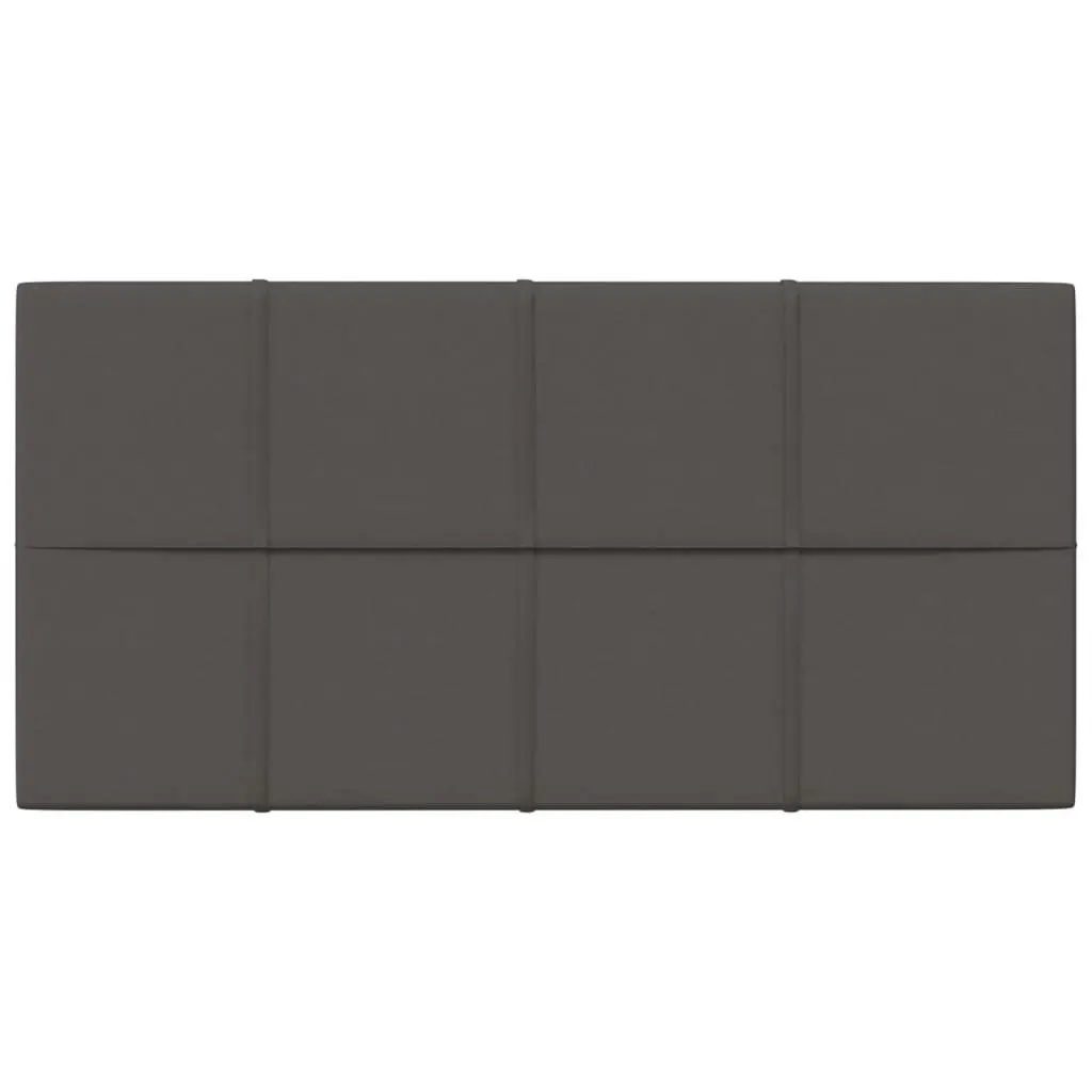 Wall Panels 12 pcs Dark Grey 60x30 cm Fabric 2.16 mÂ² 344074