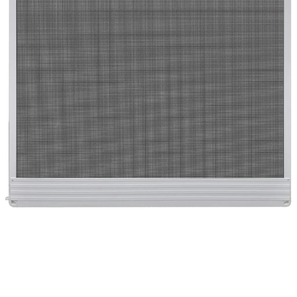 White Hinged Insect Screen for Doors 120 x 240 cm 141565