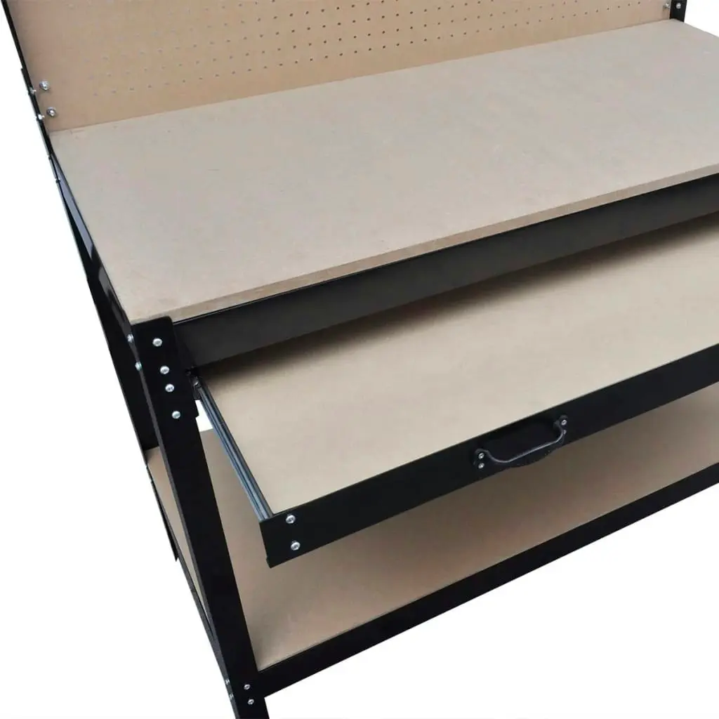 Workbench with Pegboard and Drawer 141769