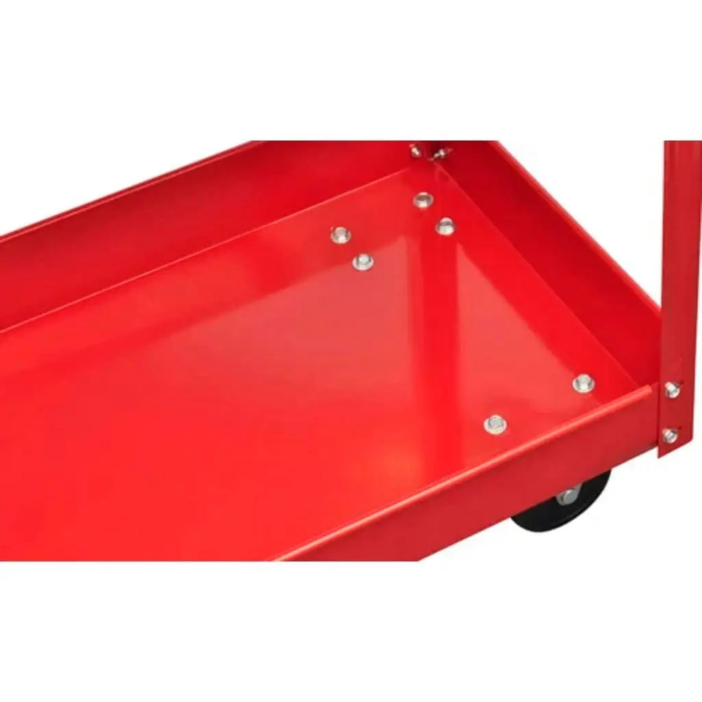 Workshop Tool Trolley 100 kg Red 140154