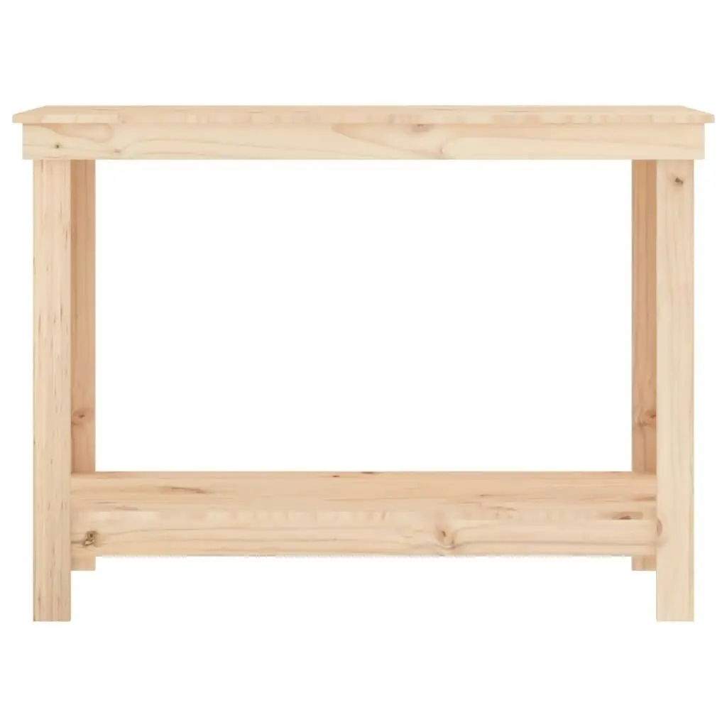 Work Bench 110x50x80 cm Solid Wood Pine 822501