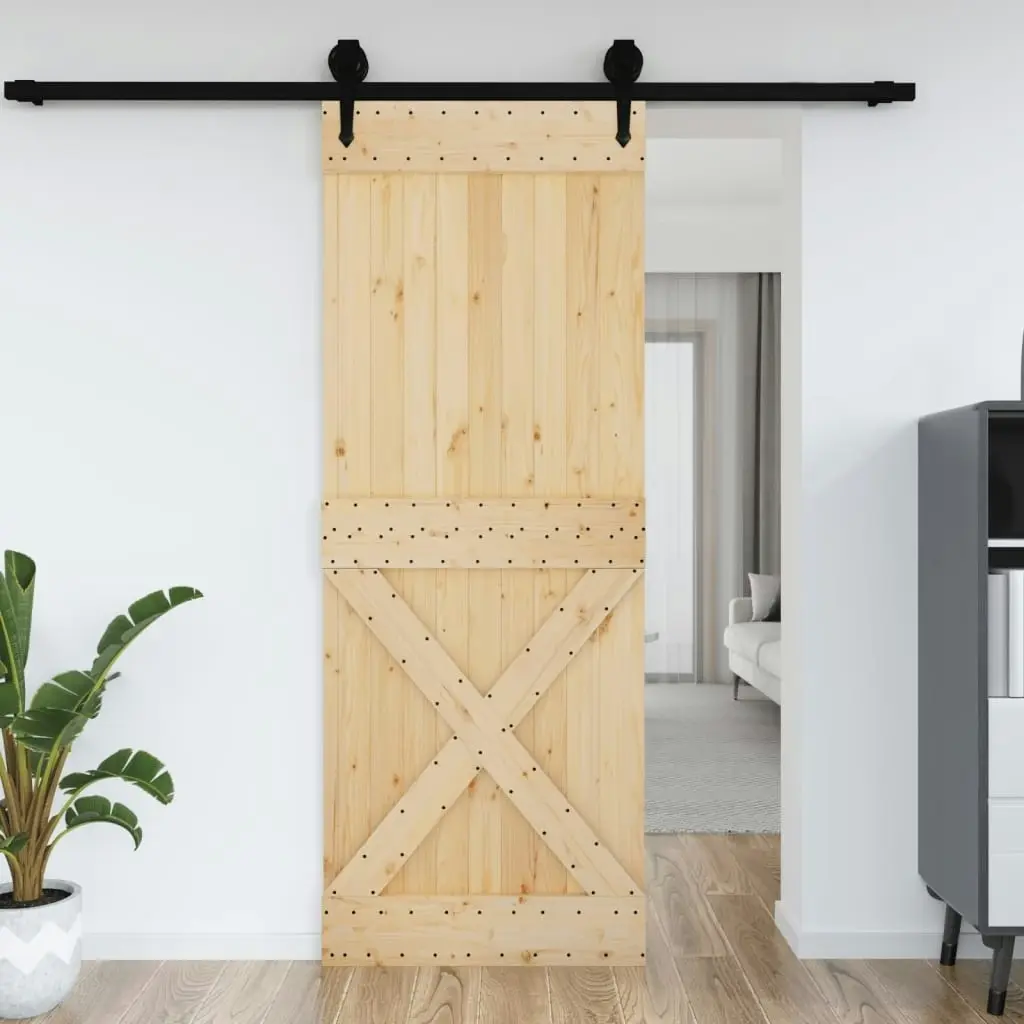 Door NARVIK 85x210 cm Solid Wood Pine 154444