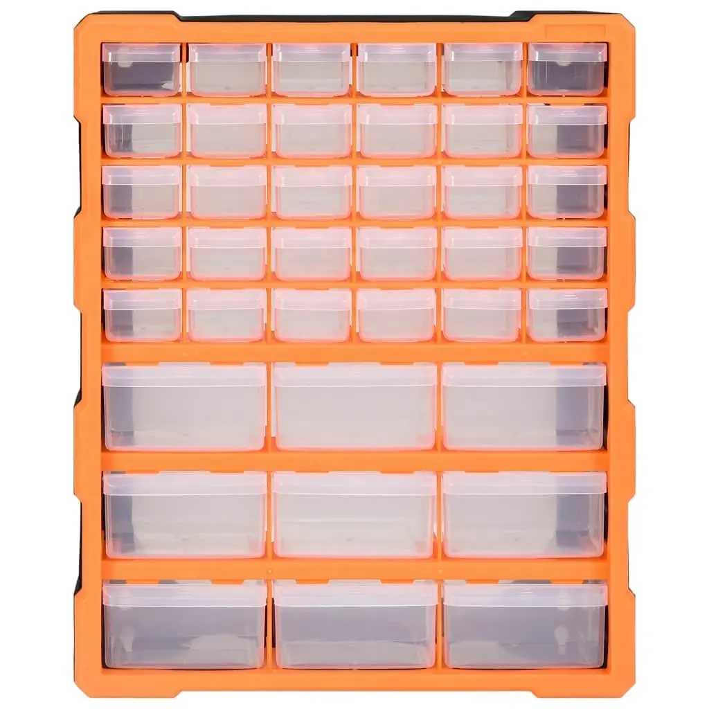 Multi-drawer Organiser with 39 Drawers 38x16x47 cm 147585