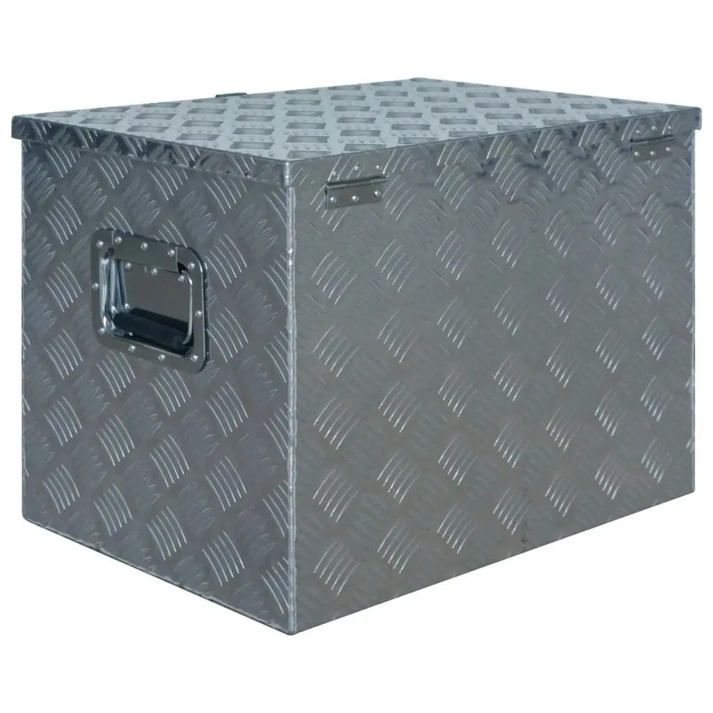 Aluminium Box 610x430x455 mm Silver 144847