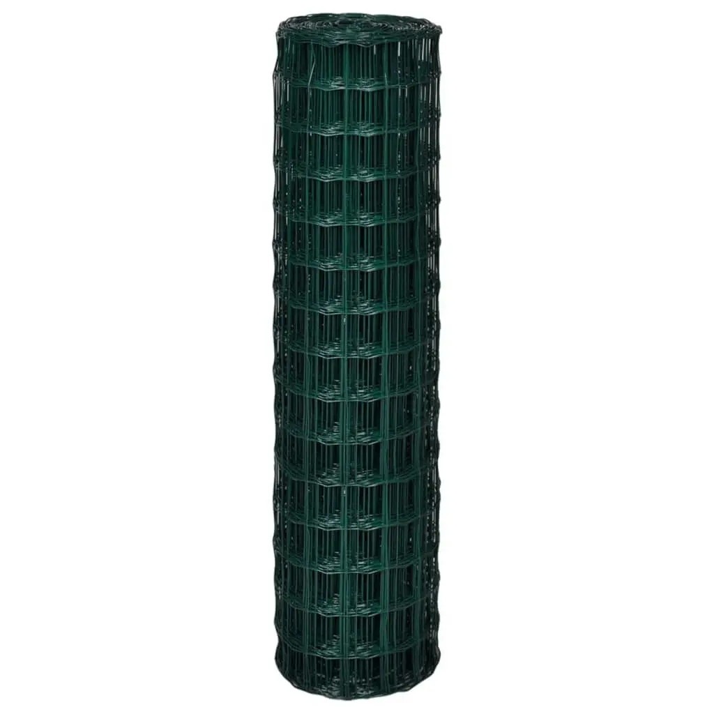 Euro Fence Steel 10 x 1.5 m Green 140575