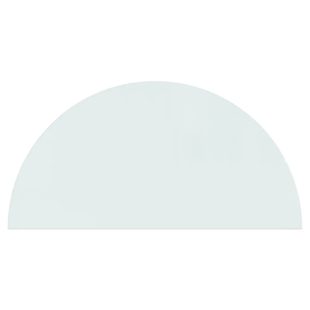 Fireplace Glass Plate Half Round 1200x600 mm 324120