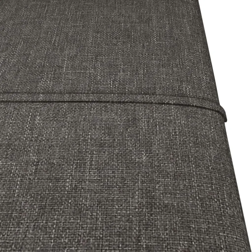 Wall Panels 12 pcs Dark Grey 30x30 cm Fabric 1.08 mÃ‚Â² 344032