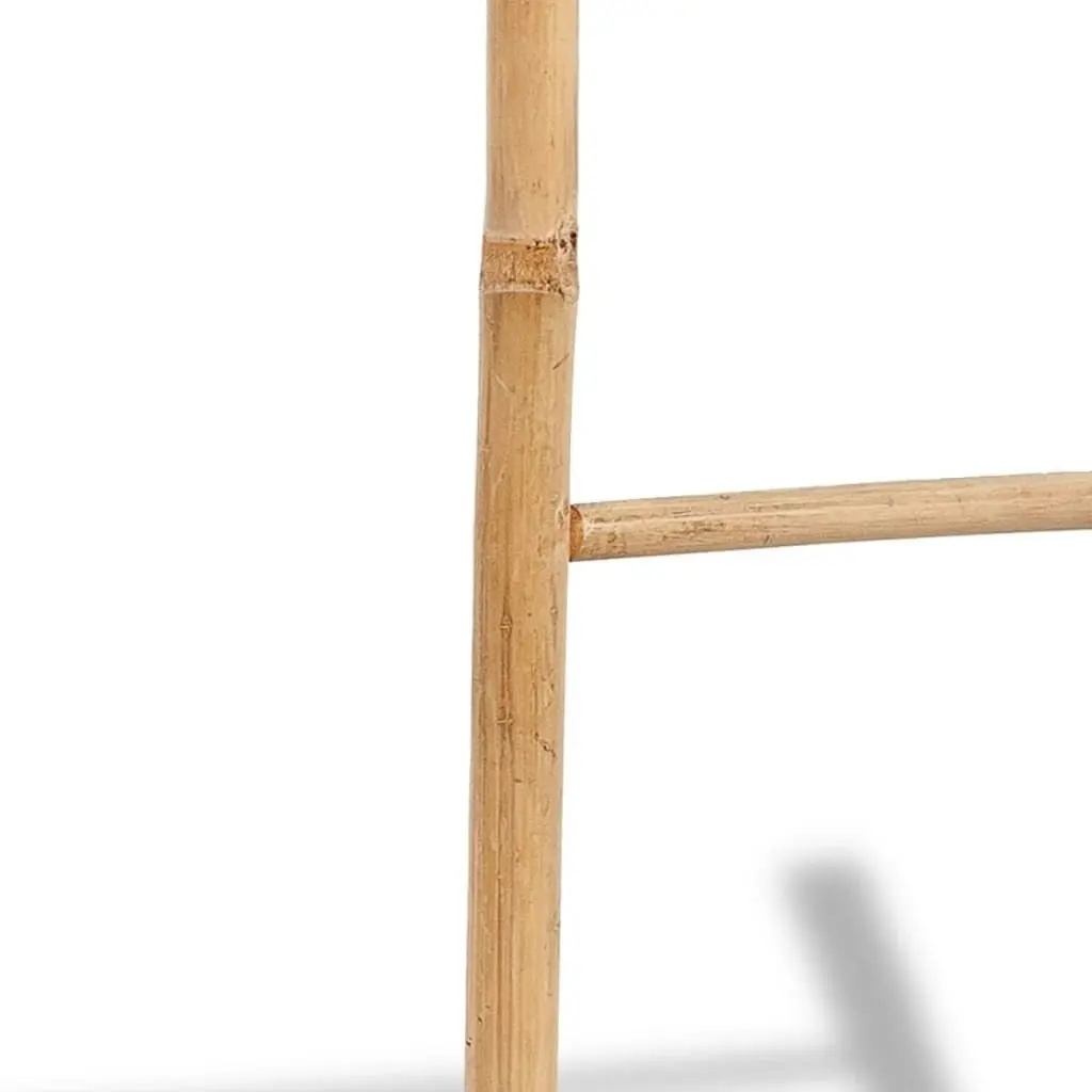 Bamboo Towel Ladder with 6 Rungs 41496