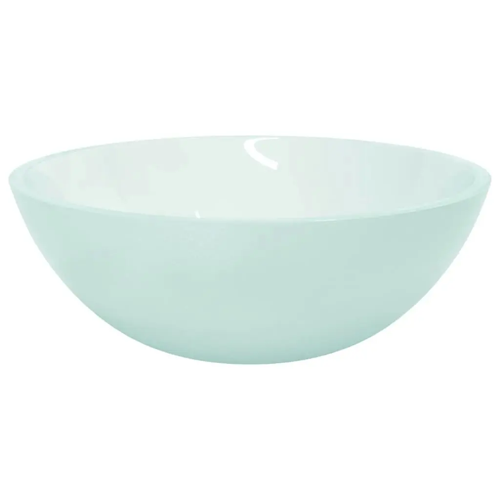 Basin Glass 50x37x14 cm Frosted 345243