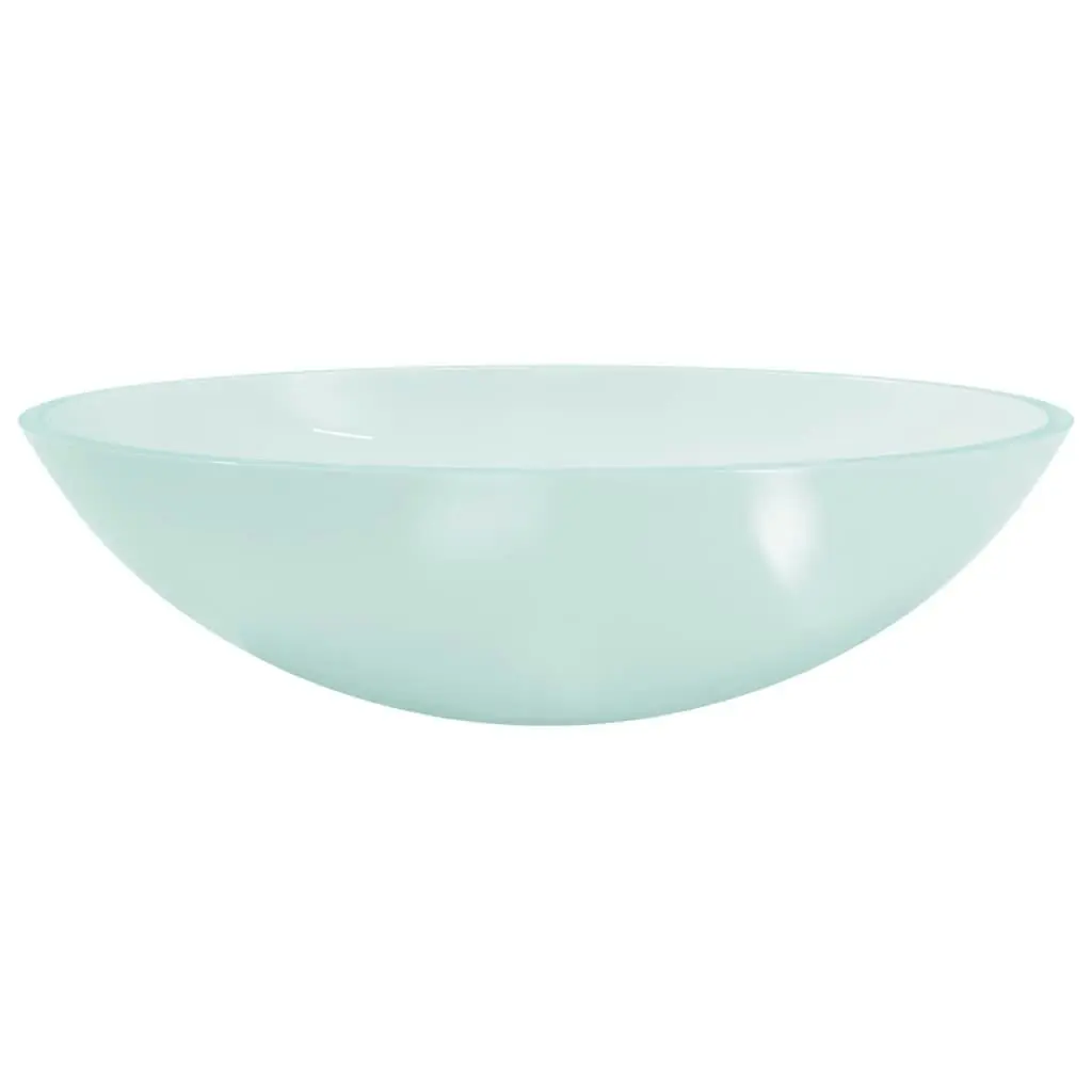 Basin Glass 50x37x14 cm Frosted 345243