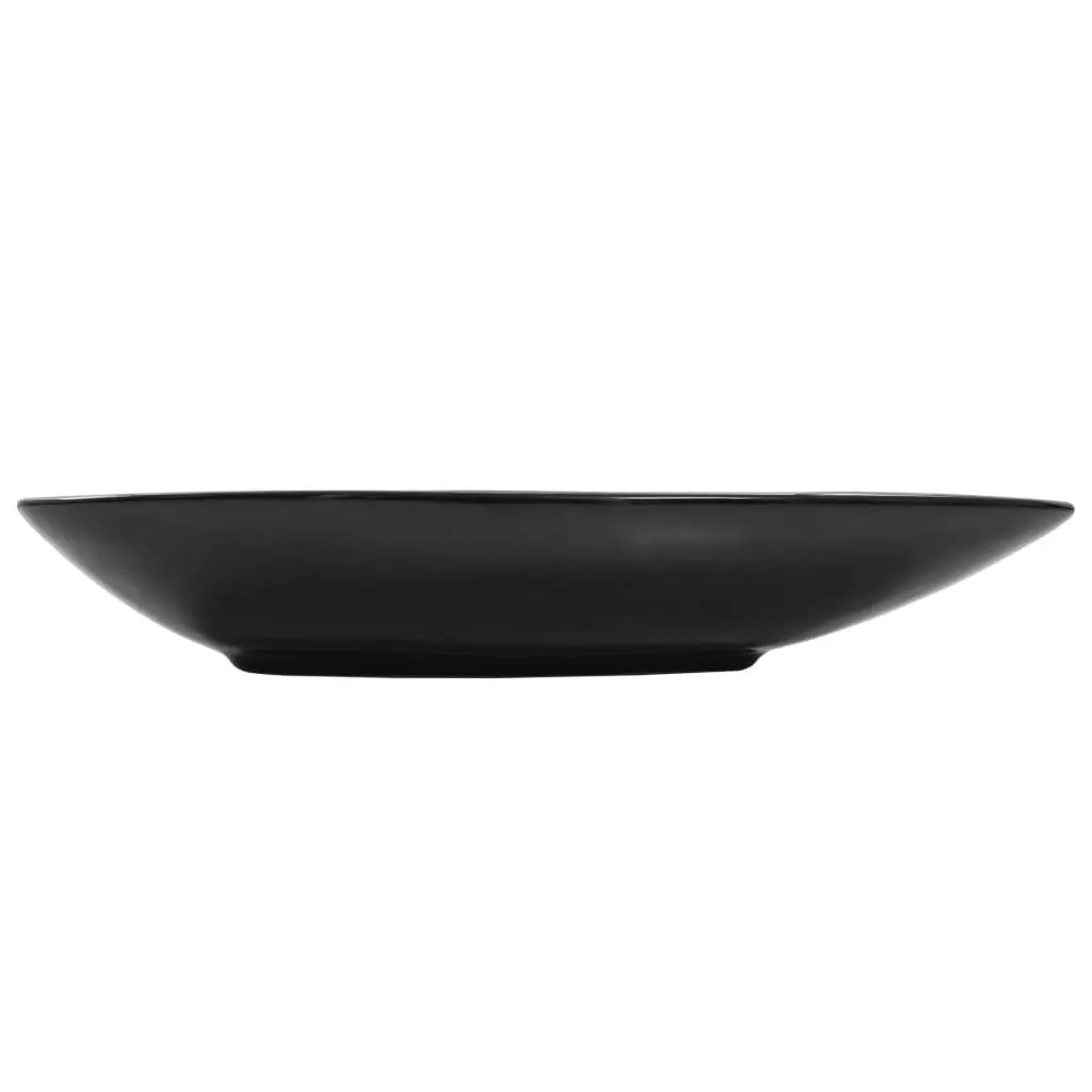 Basin Ceramic Black Triangle 645x455x115 mm 142998