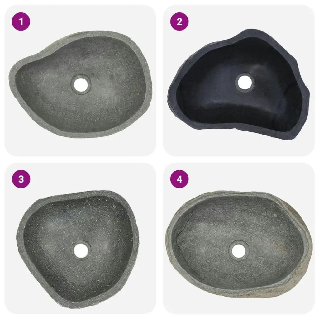 Basin River Stone Oval (36-46)x(29-36) cm 242667