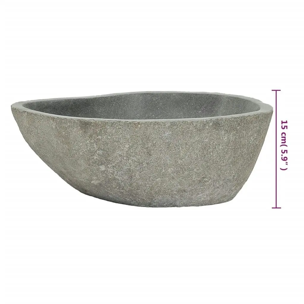 Basin River Stone Oval (36-46)x(29-36) cm 242667