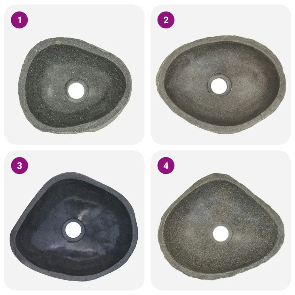 Basin River Stone Oval (29-38)x(24-31) cm 242666