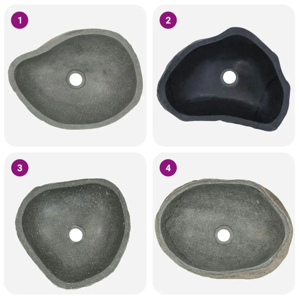 Basin River Stone Oval (36-46)x(29-36) cm 146213