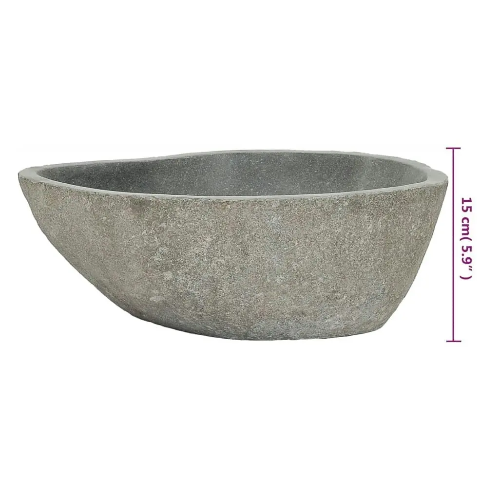 Basin River Stone Oval (36-46)x(29-36) cm 146213