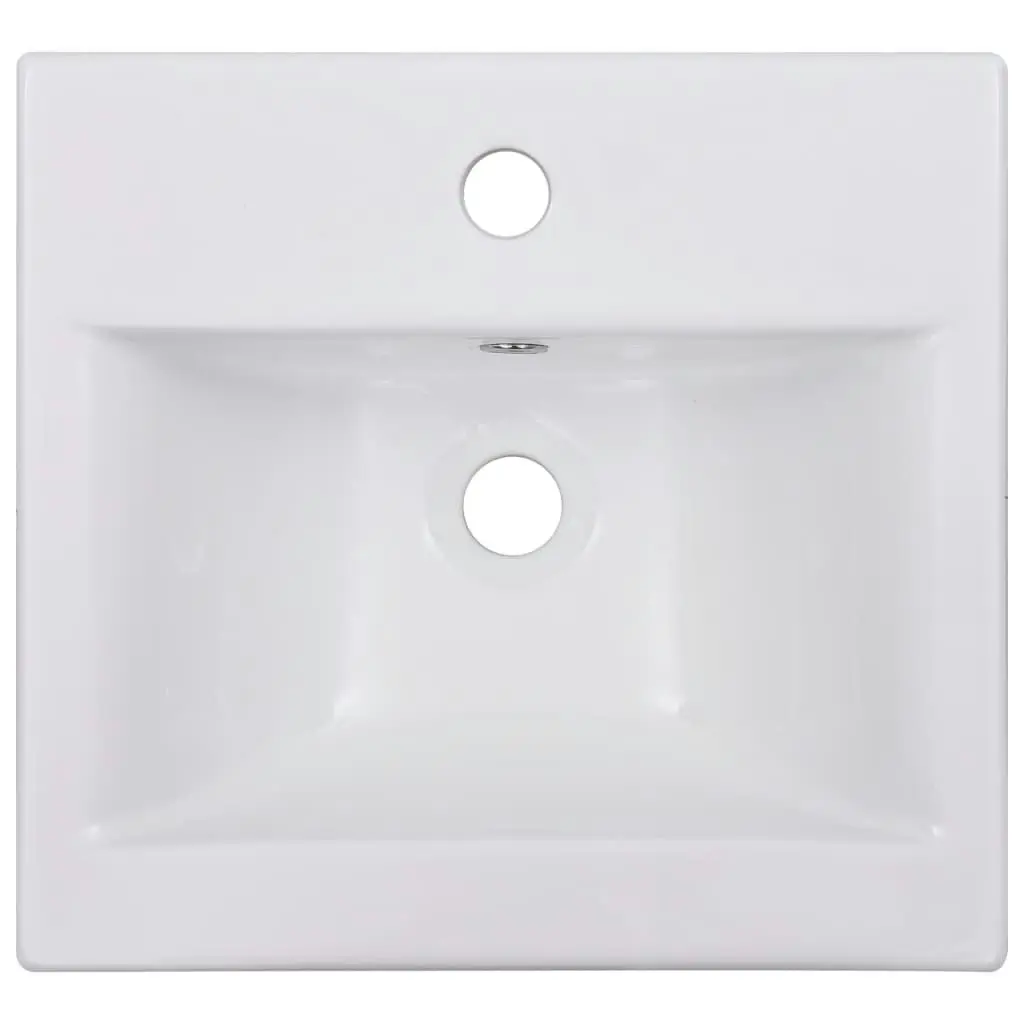 Built-in Basin 42x39x18 cm Ceramic White 145060