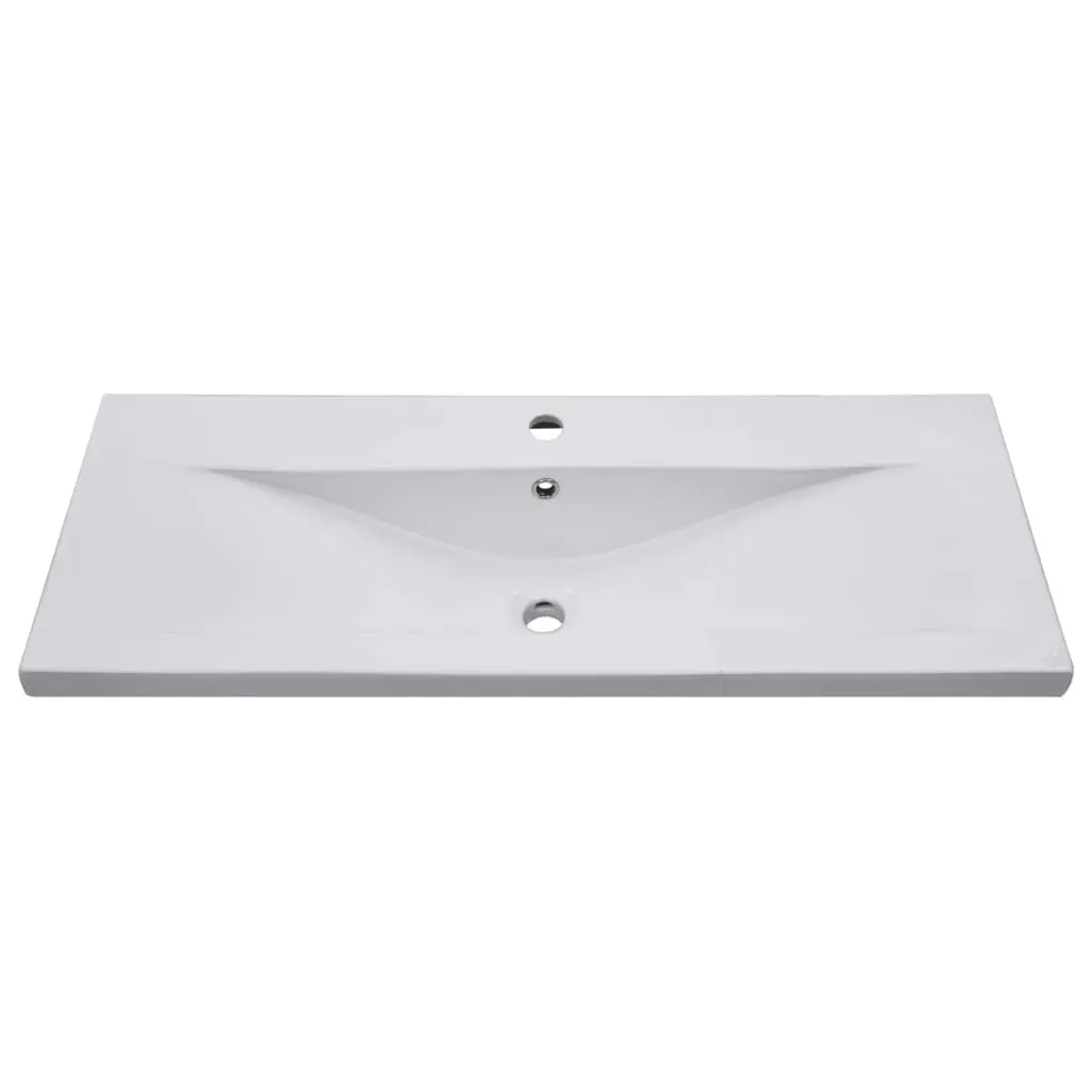 Built-in Basin 101x39.5x18.5 cm Ceramic White 145064