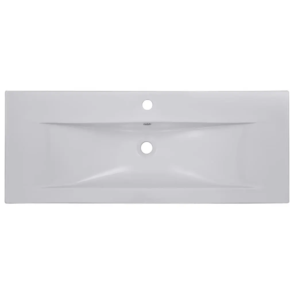 Built-in Basin 101x39.5x18.5 cm Ceramic White 145064