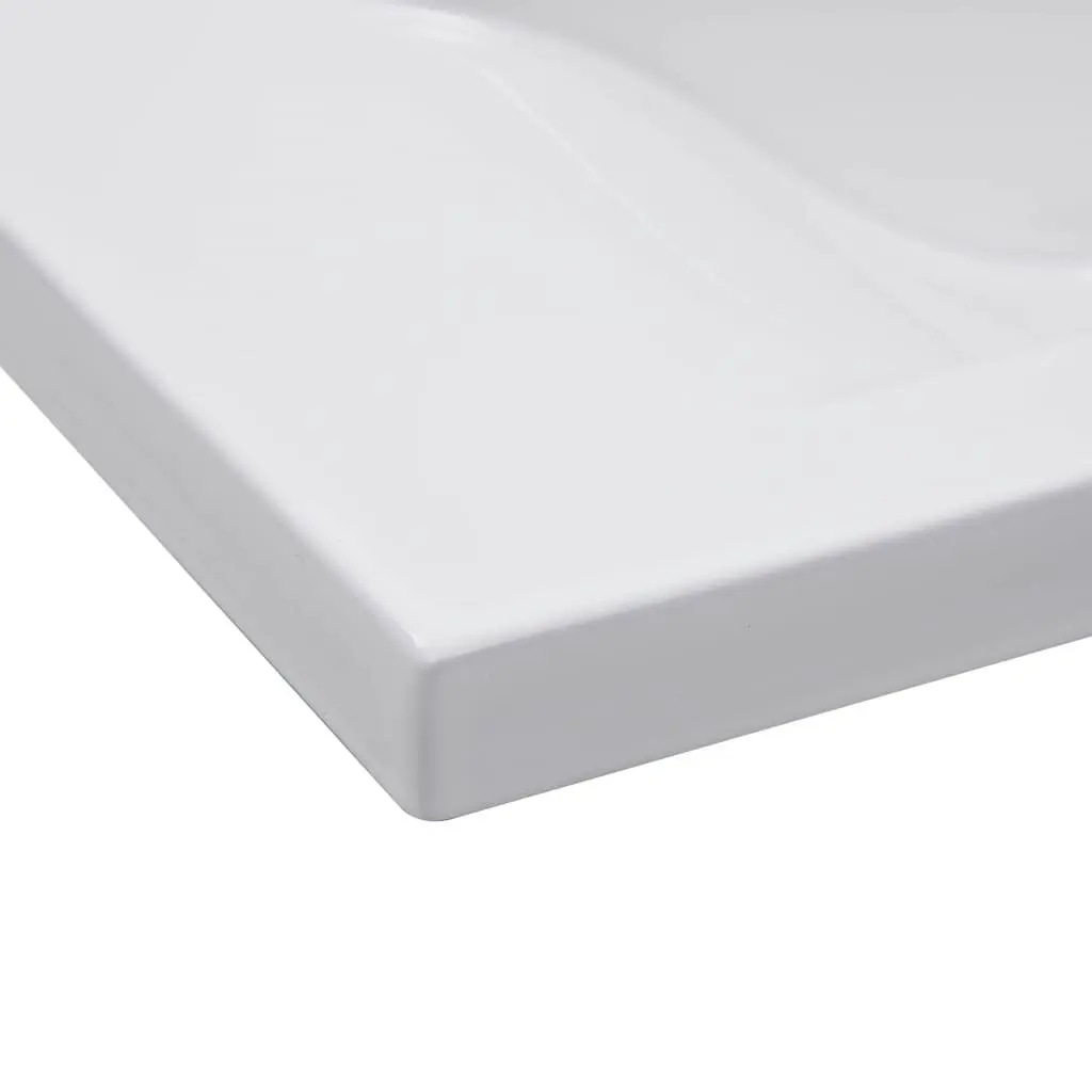 Built-in Basin 81x39.5x18.5 cm Ceramic White 145062