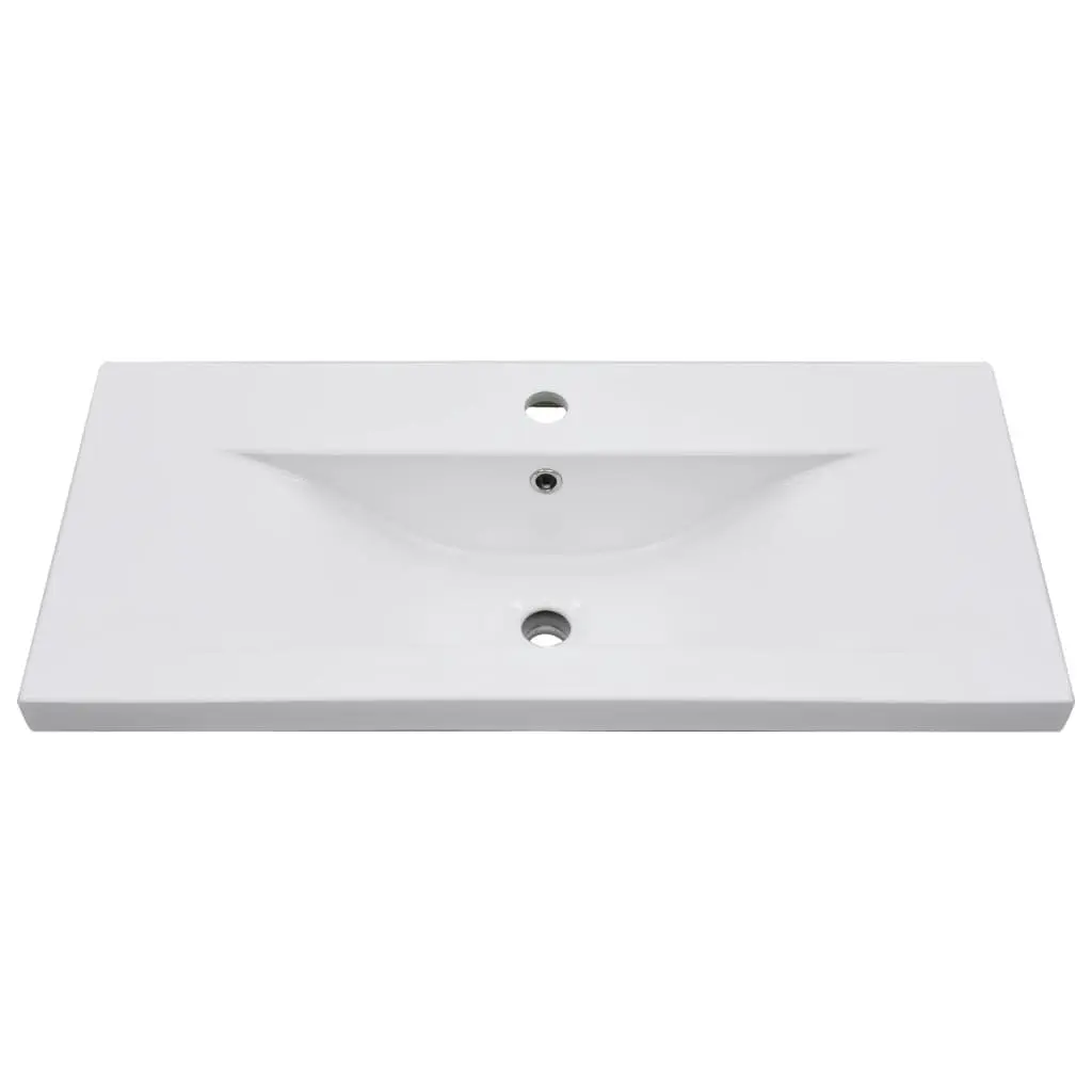 Built-in Basin 81x39.5x18.5 cm Ceramic White 145062