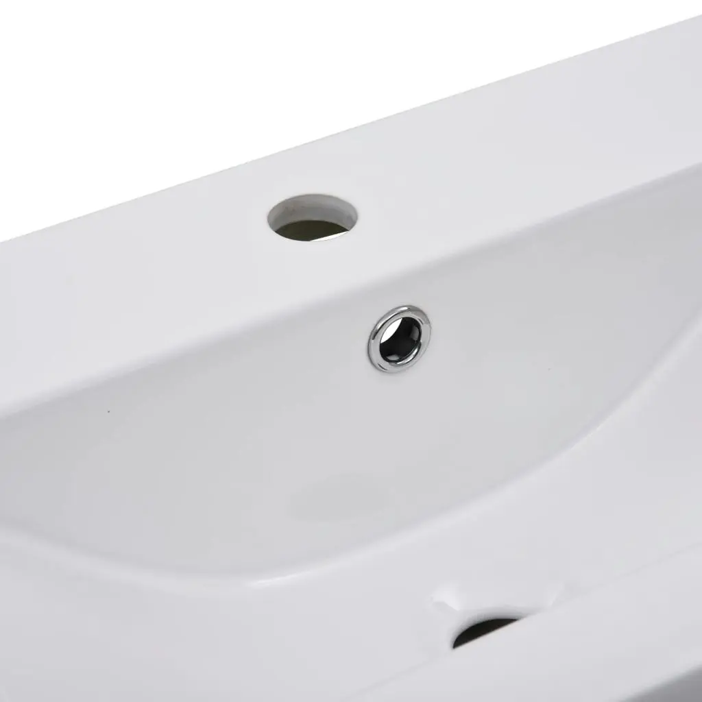 Built-in Basin 81x39.5x18.5 cm Ceramic White 145062