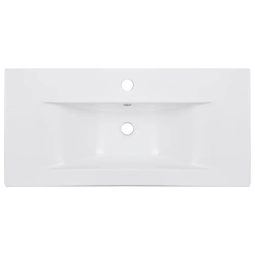 Built-in Basin 81x39.5x18.5 cm Ceramic White 145062