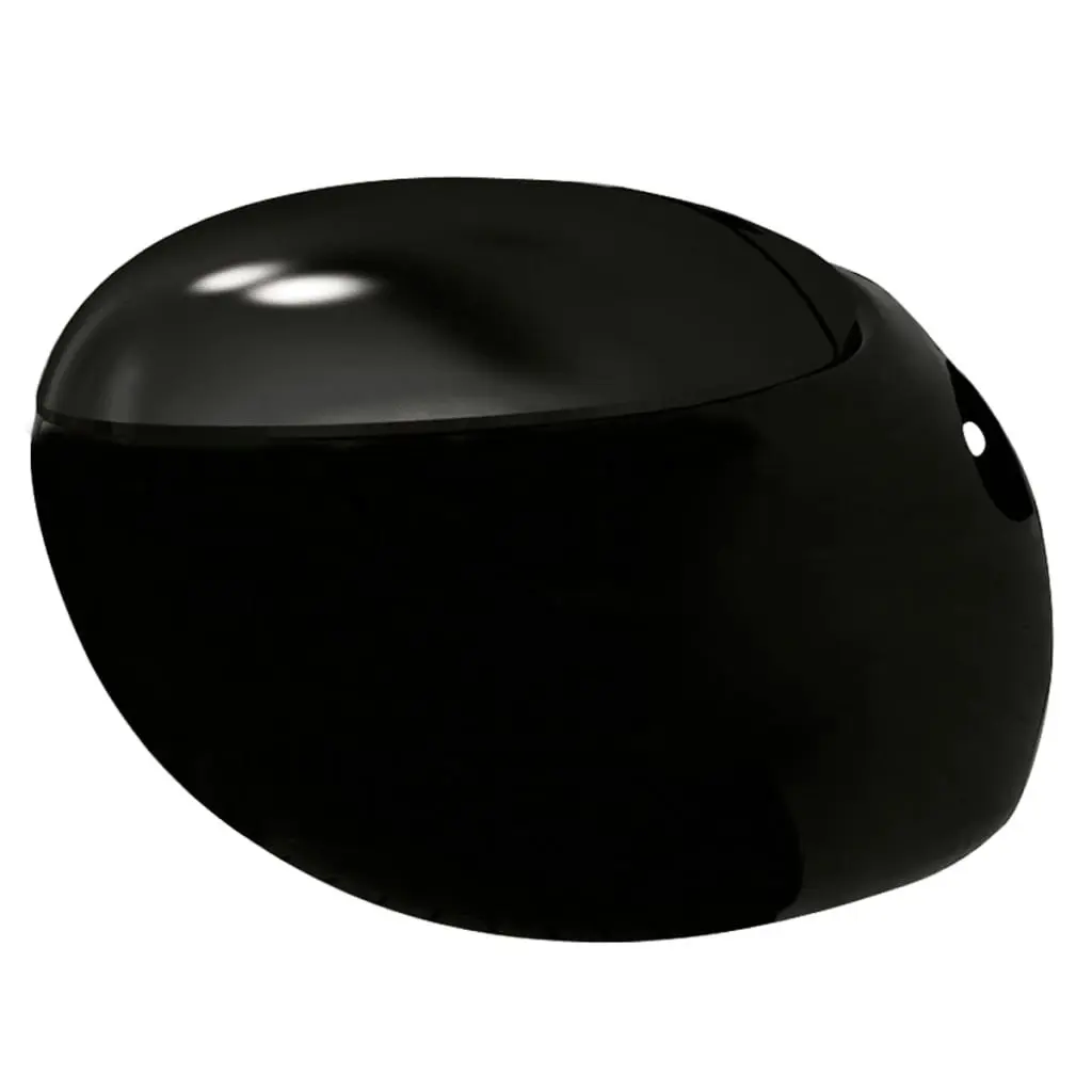 New Wall Hung Toilet Black Egg Shape 240375