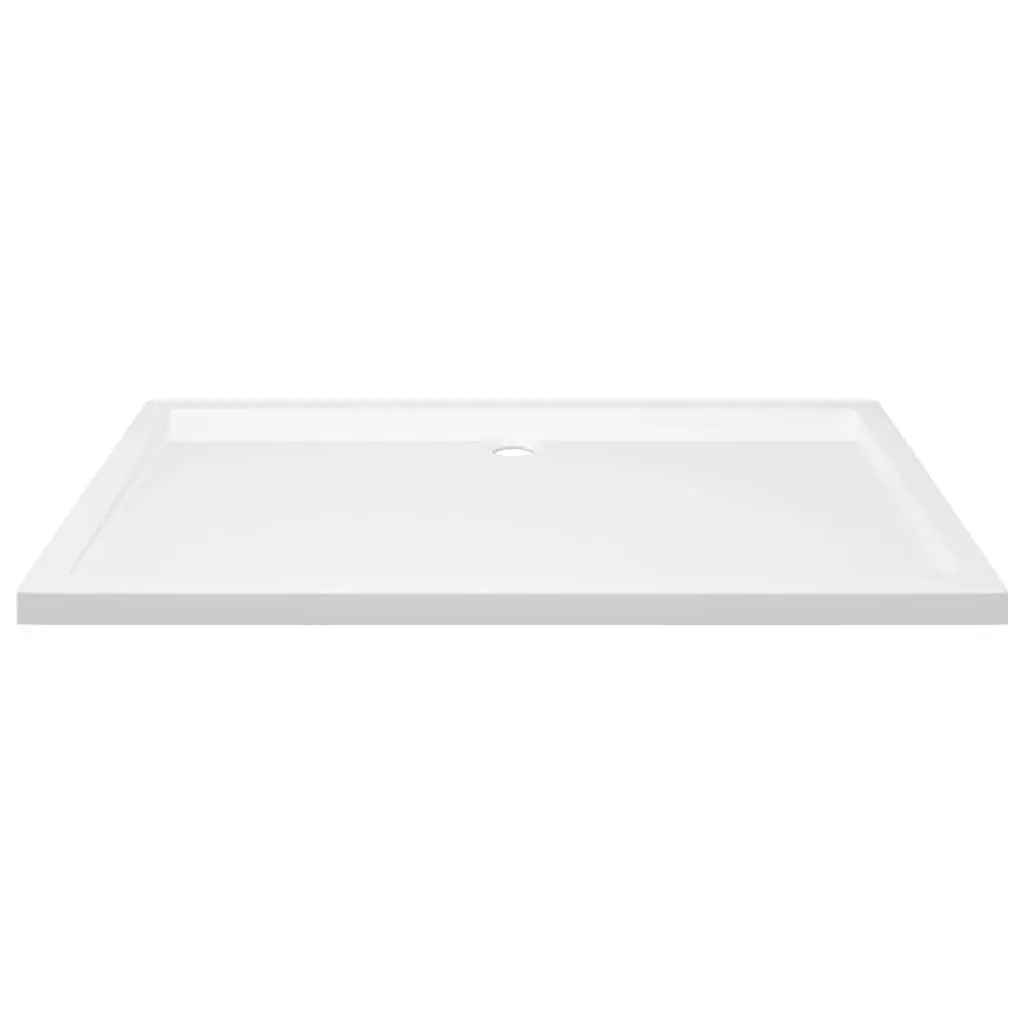 Rectangular ABS Shower Base Tray White 70x120 cm 148905