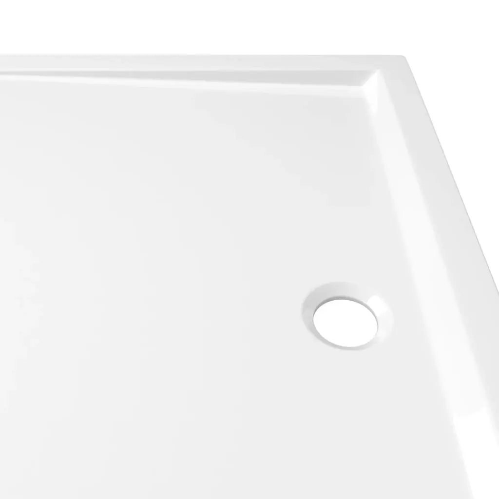 Rectangular ABS Shower Base Tray White 70x100 cm 148906