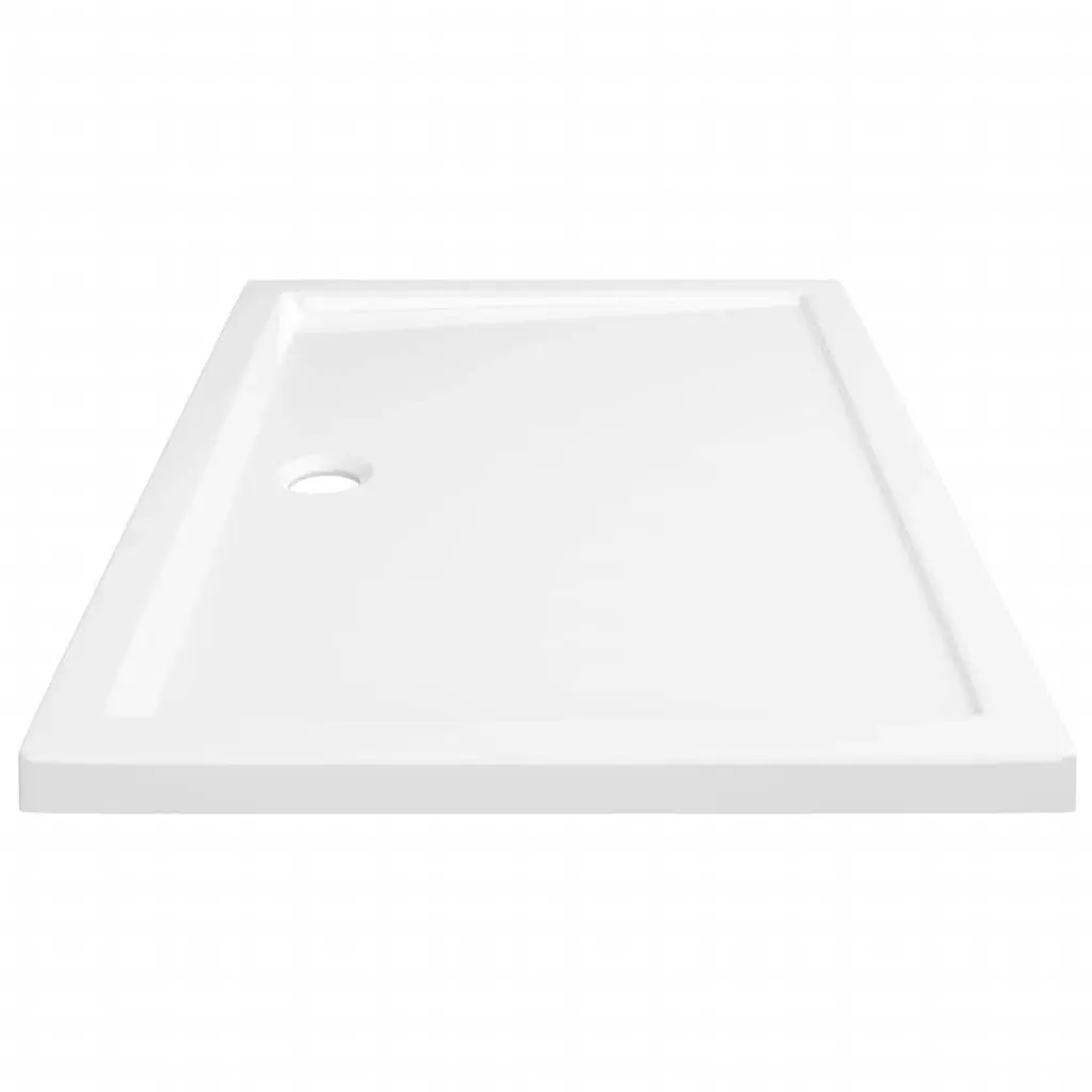 Rectangular ABS Shower Base Tray White 70x100 cm 148906