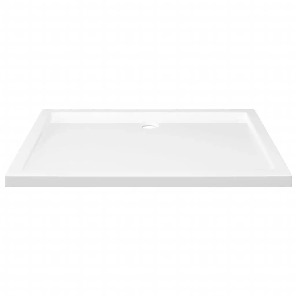 Rectangular ABS Shower Base Tray White 70x100 cm 148906